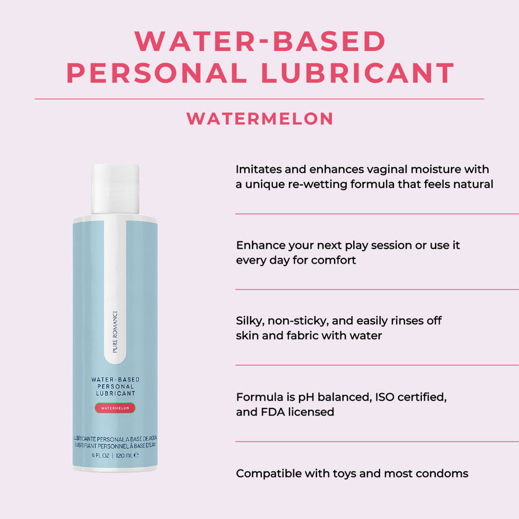 Water-Based Personal Lubricant - Watermelon